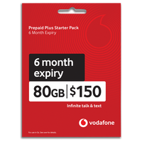 Thumbnail for Vodafone PrePaid $150 Starter Pack SIM Card