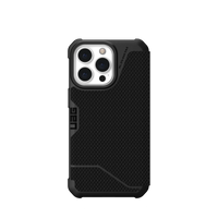 Thumbnail for UAG Metropolis Folio 5G Case for iPhone 13 Pro - Kevlar Black