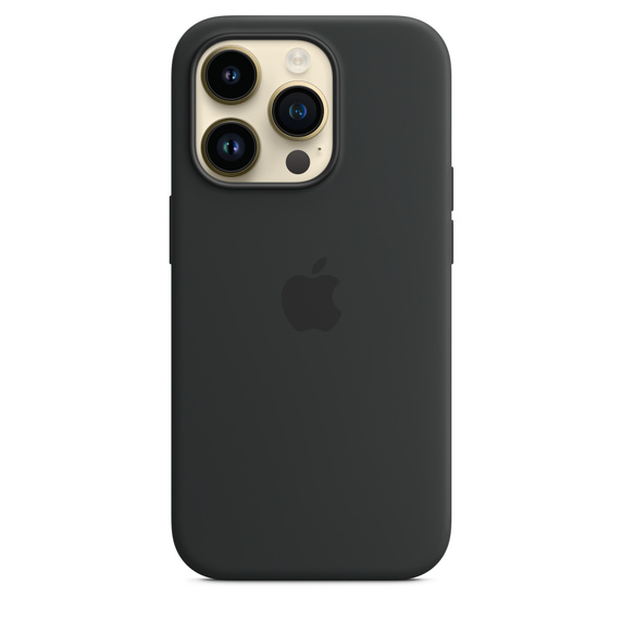 Apple iPhone 14 Pro Silicone Case with MagSafe - Midnight Black