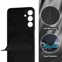 Thumbnail for Samsung Soft Feeling With Soft Micro Fiber Case for Galaxy A05s  - Black