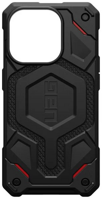 Thumbnail for Uag Monarch Pro Magsafe Case For Iphone 15 Pro - Kevlar Black