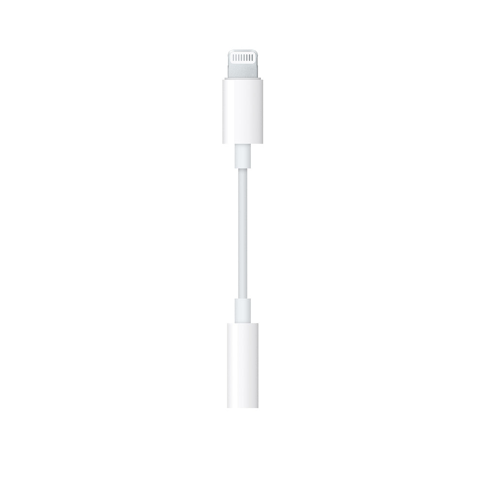 Apple Lightning to 3.5mm Headphone Jack Adapter - White