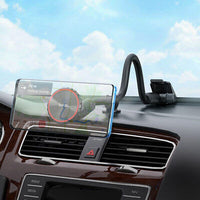 Thumbnail for Hoco CA99 Windshield Long Magnetic Car Holder - Black