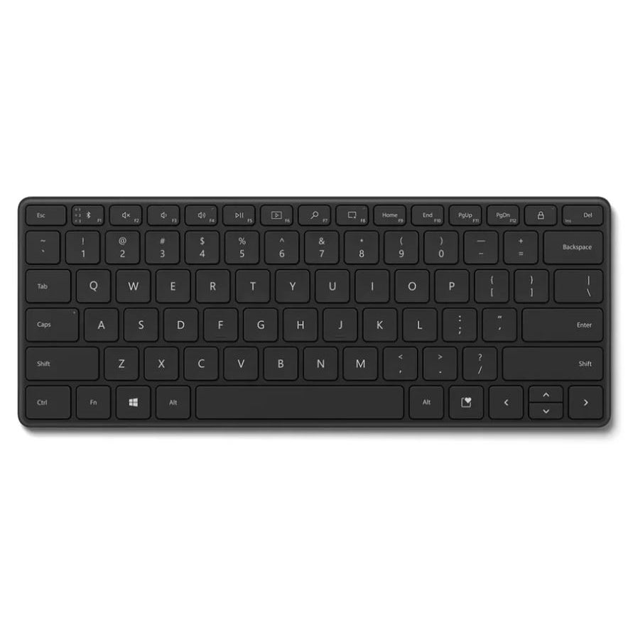 Microsoft Bluetooth Compact Keyboard Bluetooth - Black