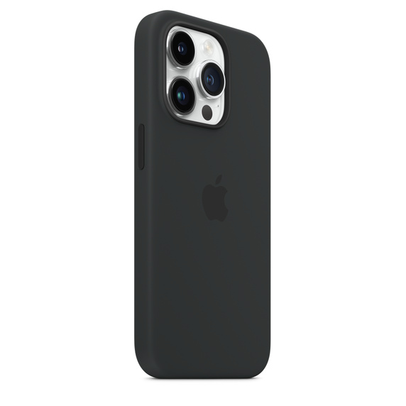 Apple iPhone 14 Pro Silicone Case with MagSafe - Midnight Black