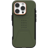 Thumbnail for UAG Civilian Magsafe Back Case for iPhone 16 Pro - Olive Drab