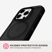 Thumbnail for Tech21 EvoArmor MagSafe Back Case for iPhone 2024 16 Pro - Black