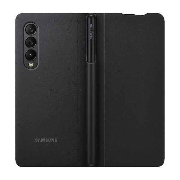 Samsung Flip Cover with S-Pen for Galaxy Fold 3 - Black