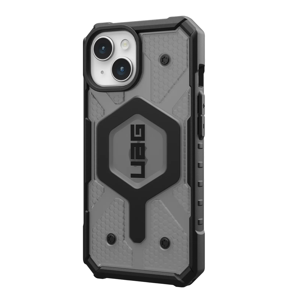 UAG Clear Pathfinder Magsafe Case for iPhone 15 - Ash