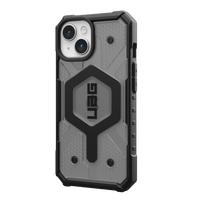 Thumbnail for UAG Clear Pathfinder Magsafe Case for iPhone 15 - Ash