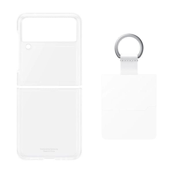 Samsung Clear Cover with Ring for Galaxy Flip 3 - Transparent Clear