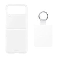 Thumbnail for Samsung Clear Cover with Ring for Galaxy Flip 3 - Transparent Clear