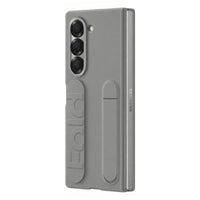 Thumbnail for Samsung Silicone Case with Stand and Grip for Galaxy Z Fold6 - Grey