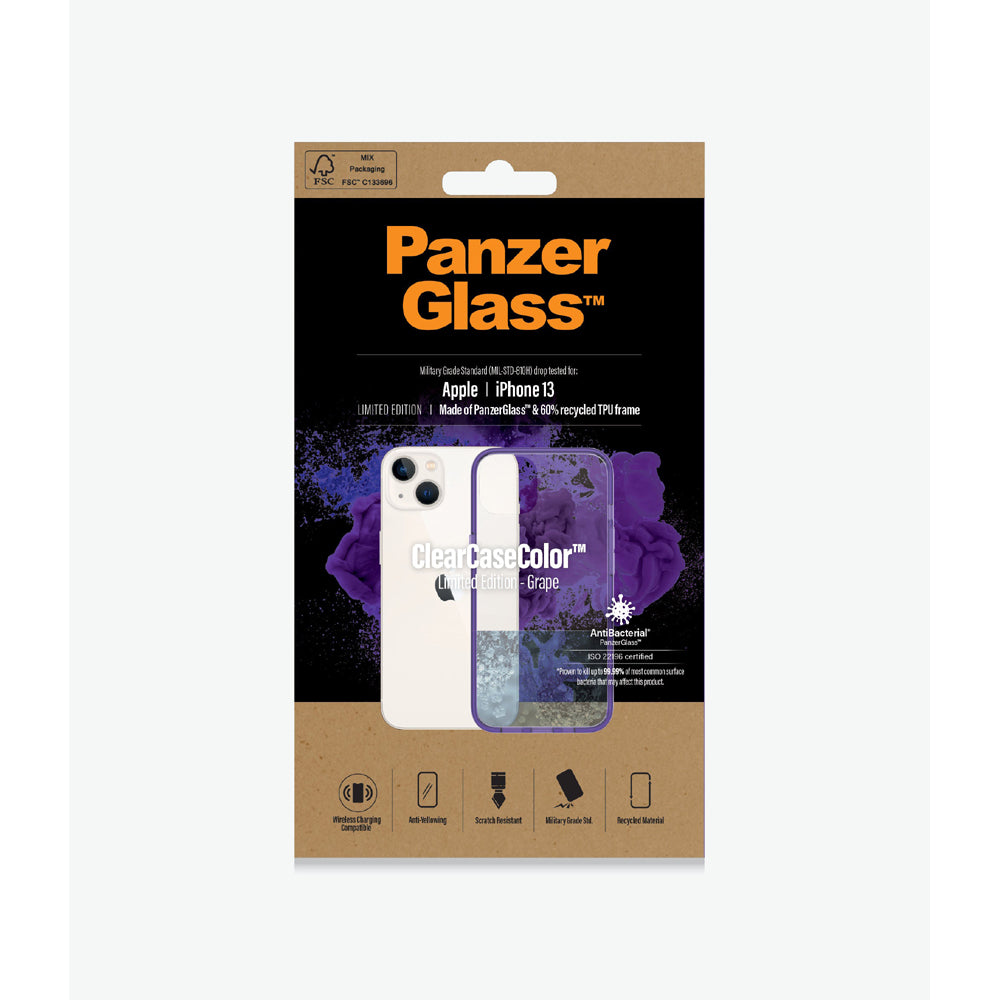 PanzerGlass Case For Apple iPhone 13 - Grape