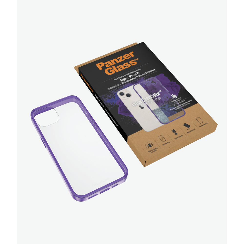 PanzerGlass Case For Apple iPhone 13 - Grape