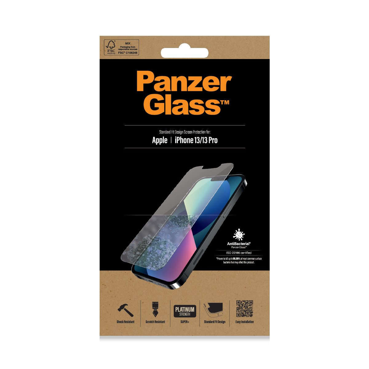 PanzerGlass Anti-Refective Screen Protector for Iphone 13/13 Pro (6.1")