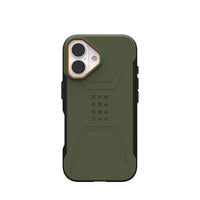 Thumbnail for UAG Civilian Magsafe Back Case for iPhone 16 - Olive Drab