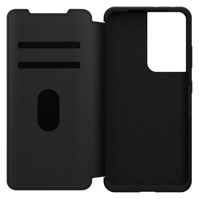 Otterbox Strada Folio Case For Samsung Galaxy S21 Ultra 5G - Black