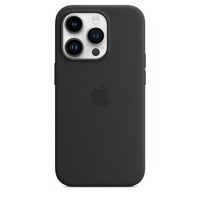 Thumbnail for Apple iPhone 14 Pro Silicone Case with MagSafe - Midnight Black