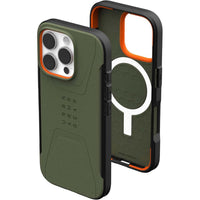 Thumbnail for UAG Civilian Magsafe Back Case for iPhone 16 Pro - Olive Drab