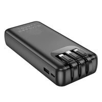 Thumbnail for Hoco J114a 20000mAh All Cable and Digital Display Power Bank - Black