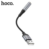 Thumbnail for Hoco LS36 USB-C to 3.5mm Adapter - Black