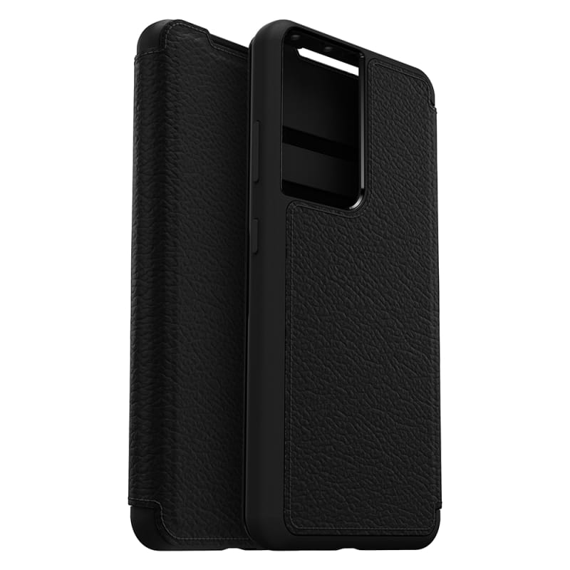 Otterbox Strada Folio Case For Samsung Galaxy S21 Ultra 5G - Black