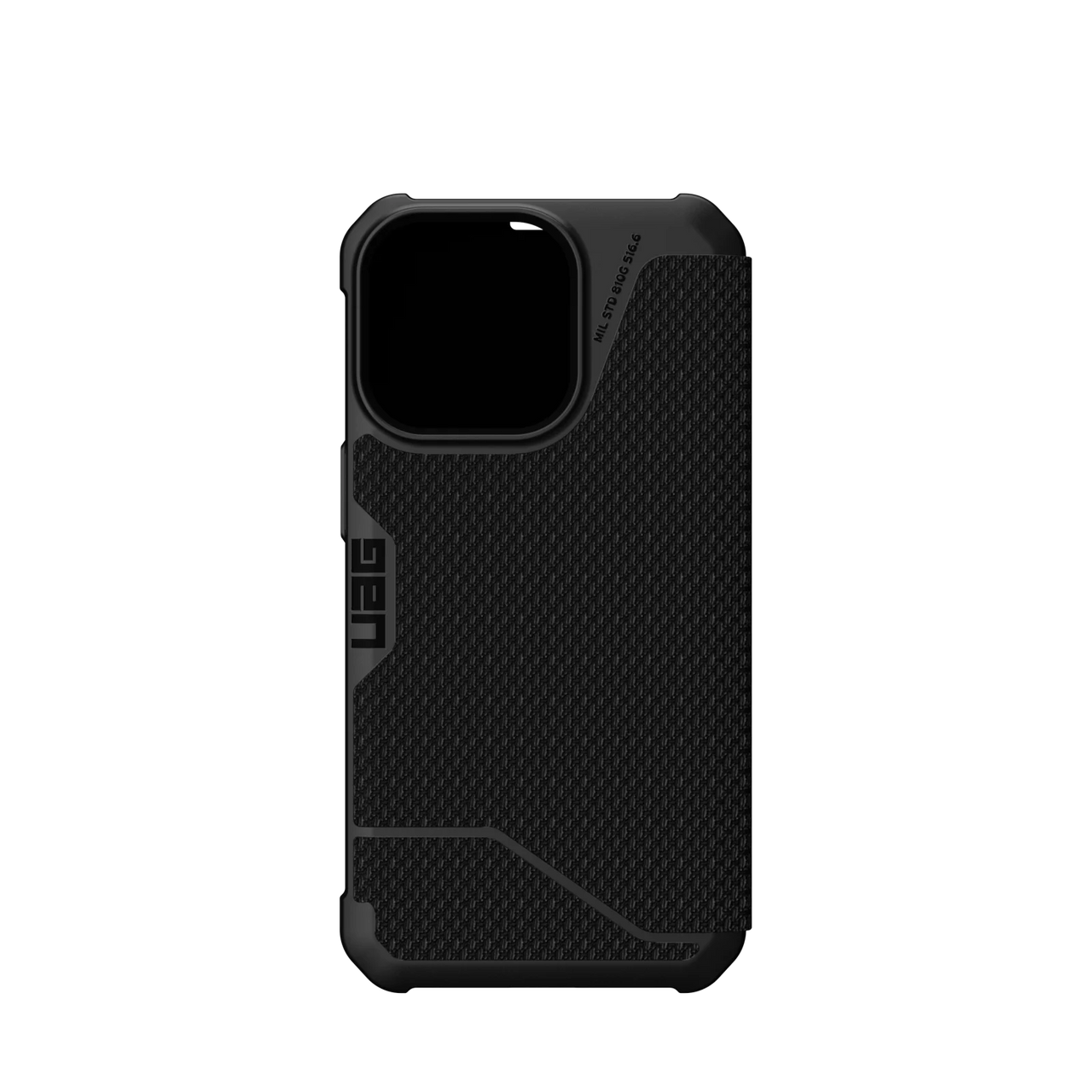 UAG Metropolis Folio 5G Case for iPhone 13 Pro - Kevlar Black