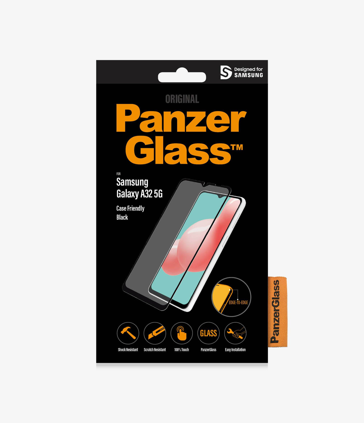 Panzer Glass Screen Protector for Samsung Galaxy A32 5G - Black