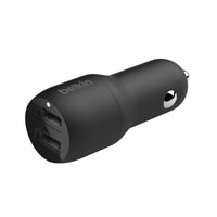 Thumbnail for Belkin 24W Car Charger universally compatible - Black