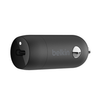 Thumbnail for Belkin Boost Up 30W USB-C PD3.0 PPS Car Charger USB-C to Lightning Cable - Black