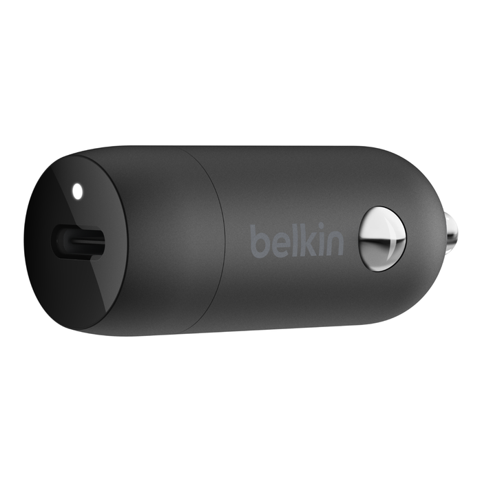 Belkin Boost Up 30W USB-C PD3.0 PPS Car Charger - Black