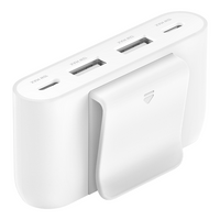 Thumbnail for Belkin BoostCharge 4-Port USB Power Extender 2m - White