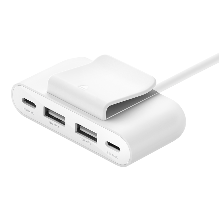 Belkin BoostCharge 4-Port USB Power Extender 2m - White