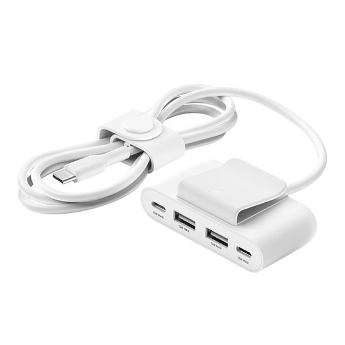 Belkin BoostCharge 4-Port USB Power Extender 2m - White