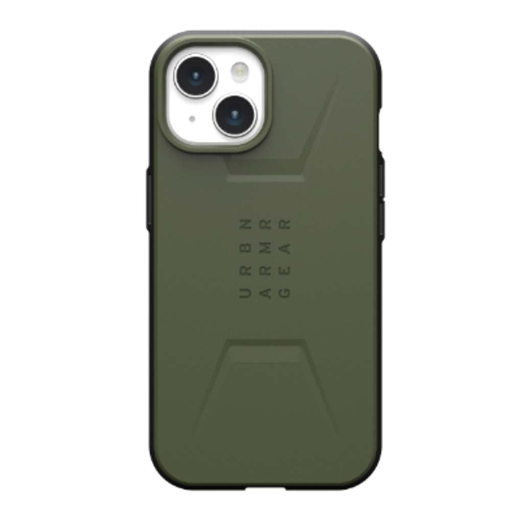 UAG Civilian Magsafe Back Case for iPhone 15 - Olive Drab