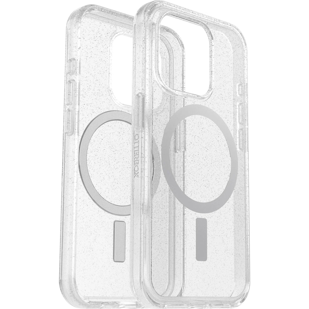 OtterBox Symmetry MagSafe Clear Glitter Case for iPhone 15 Pro