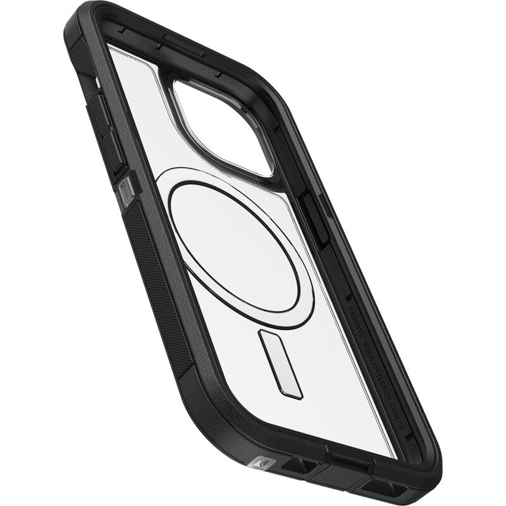 Otterbox Defender XT Magsafe Case for iPhone 15/14/13 - Dark Side - Black/Clear