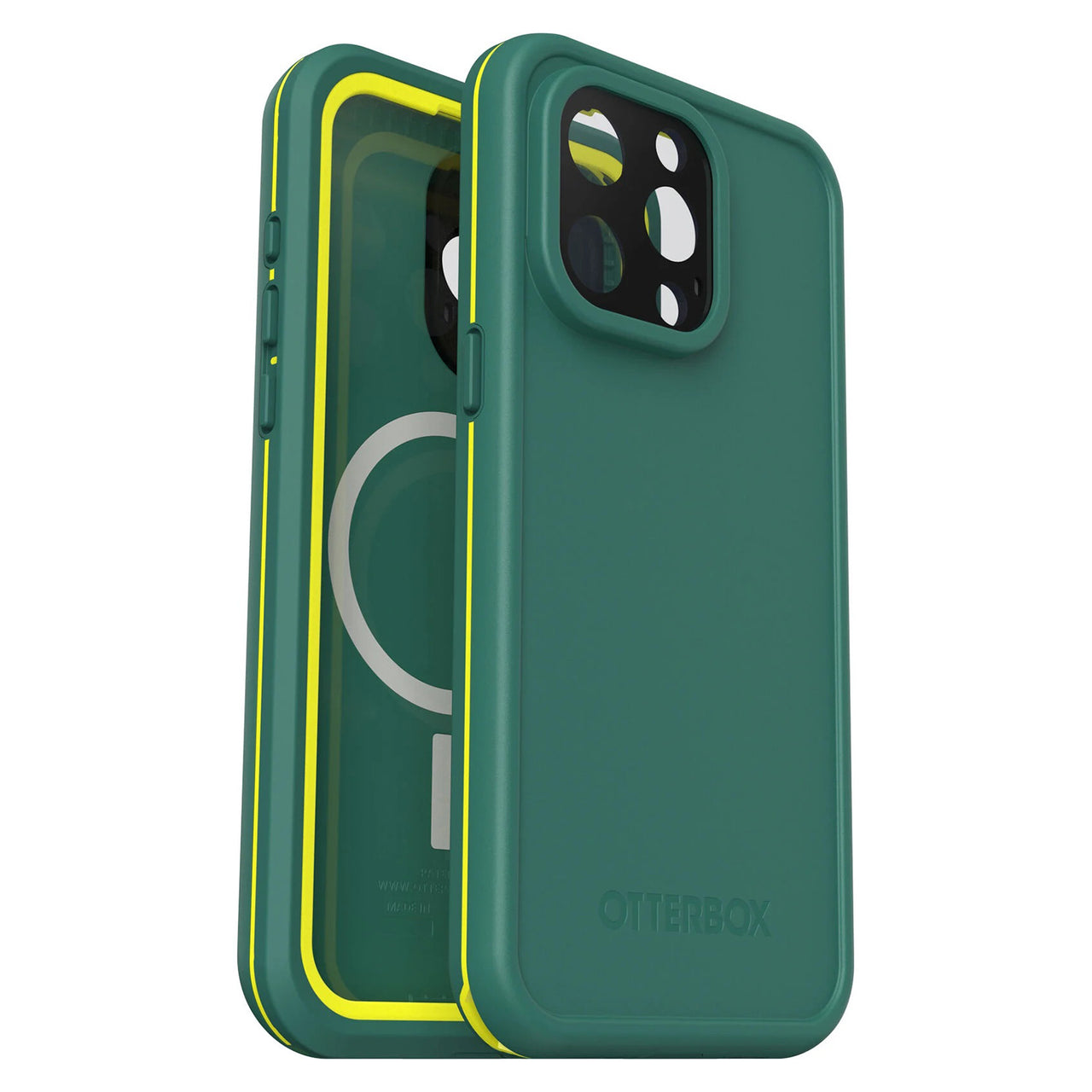 OtterBox Fre MagSafe Case for Apple iPhone 15 Pro Max - 6.7" - Pine Green