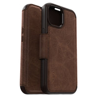 Thumbnail for Otterbox Strada Series Magsafe Compatible iPhone Case for iPhone 15 - Brown