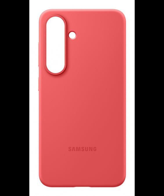 Samsung Silicone Back Case for Galaxy S25 - Red