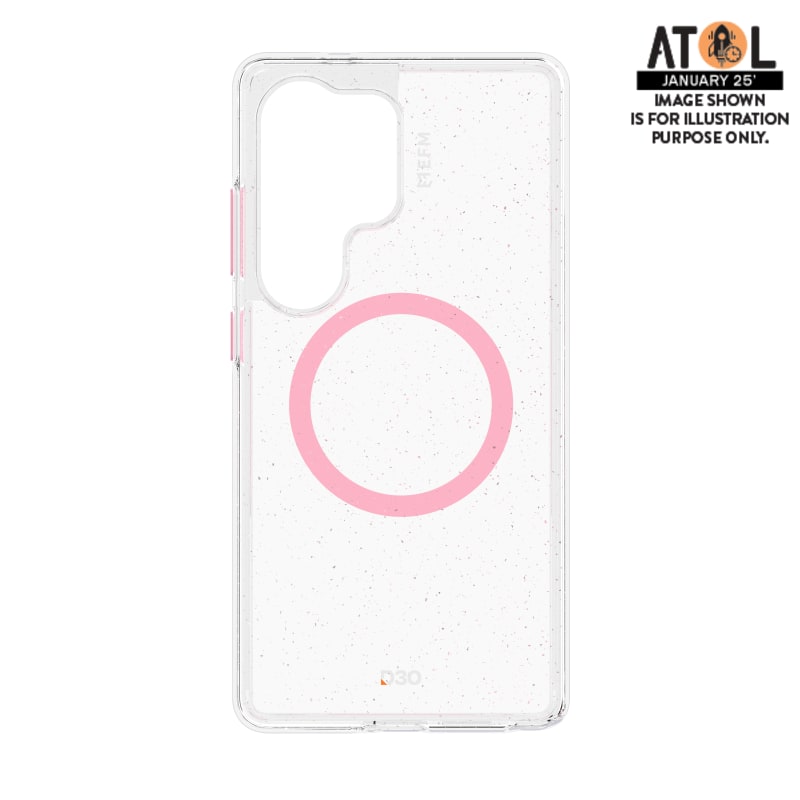 EFM Aspen Case with D3O BIO for Samsung Galaxy S25 Ultra - Soft Pink