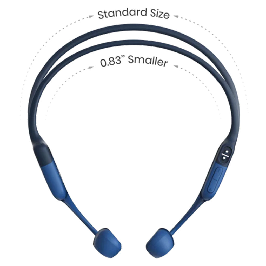 Shokz OpenRun MINI  Bluetooth Open-Ear Endurance Headphones - Blue