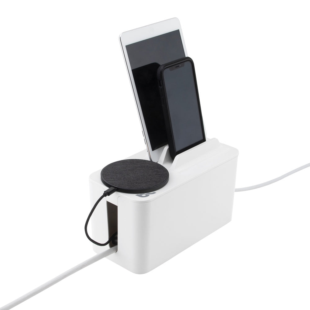 BlueLounge Cablebox Mini Station - White