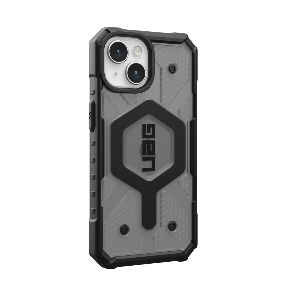 UAG Clear Pathfinder Magsafe Case for iPhone 15 - Ash