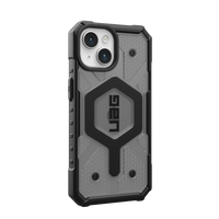 Thumbnail for UAG Clear Pathfinder Magsafe Case for iPhone 15 - Ash