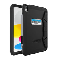 Thumbnail for OtterBox Defender EDU Case with Kickstand and Screen Protection For iPad 10.9 - Black