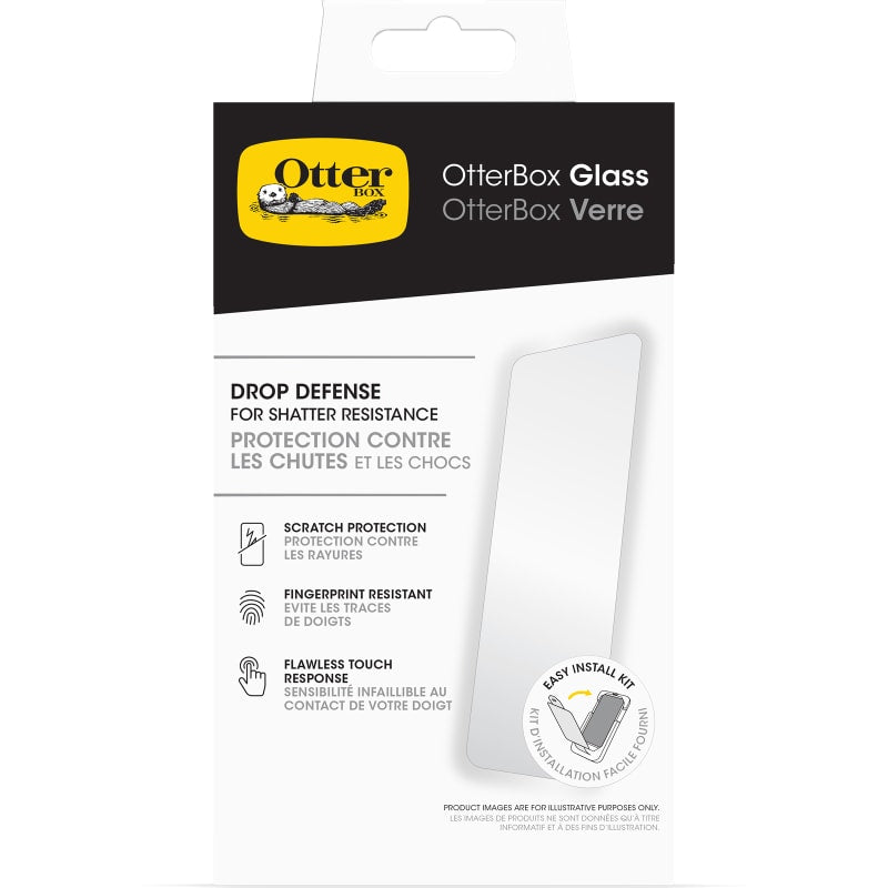 OtterBox Glass Screen Protector For iPhone 15/16 Plus - Clear