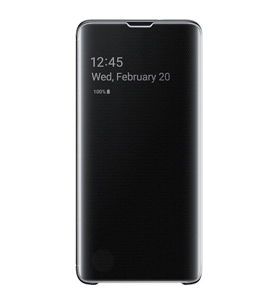 Samsung Galaxy Note 10 Clear View Cover Case - Black