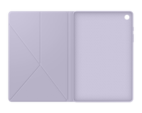 Thumbnail for Samsung Leather Case for Galaxy Tab A9+ Book Style - White+Light Purple